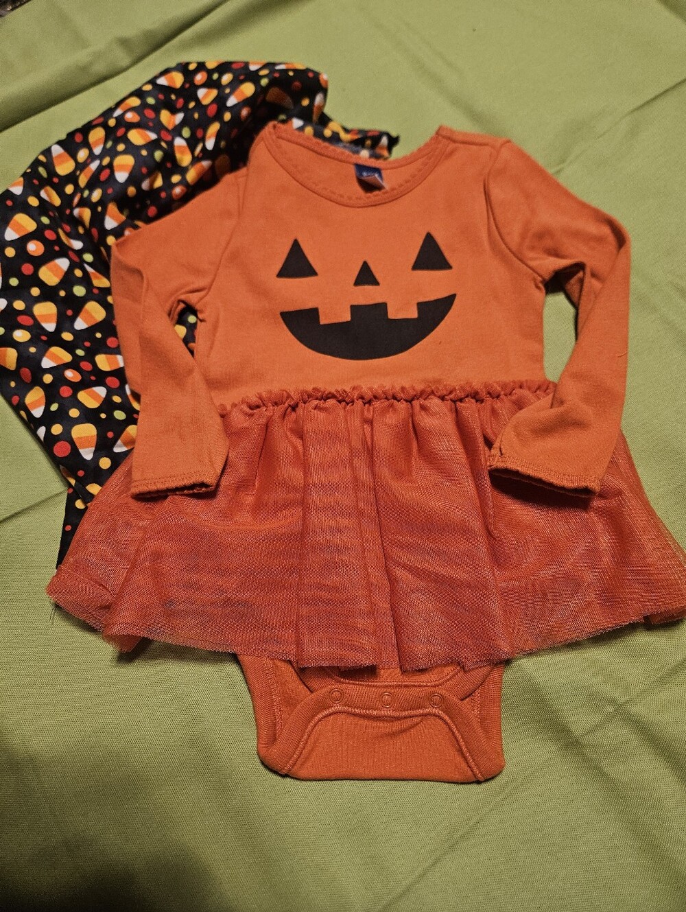 Infant Halloween Pumpkin Tutu NWT